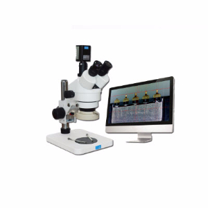 三目HDMI高清视频测量电子体视显微镜  T2-HD228ST2-HD228S 