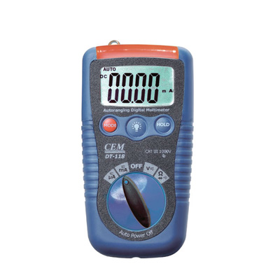新型便携迷你型数字万用表 DT-118BDT-118B 