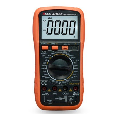 数字万用表 VC9801A+