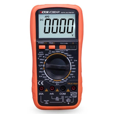 数字万用表 VC9804A+