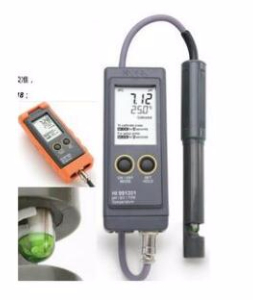 低量程微电脑pH-EC-TDS-℃PH测定仪 HI991300