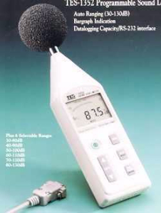 噪音计声级计(可程式噪音计RS232) TES1352ATES1352A 