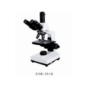 1600倍三目生物显微镜 XSB-301B型