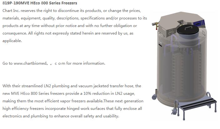 气相液氮罐 MVE 819P-190